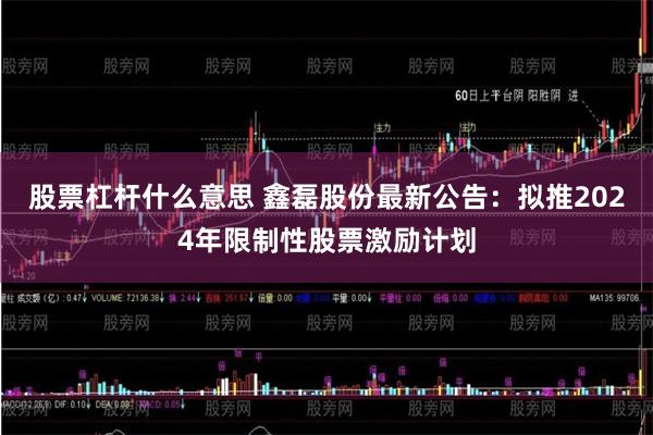 股票杠杆什么意思 鑫磊股份最新公告：拟推2024年限制性股票激励计划