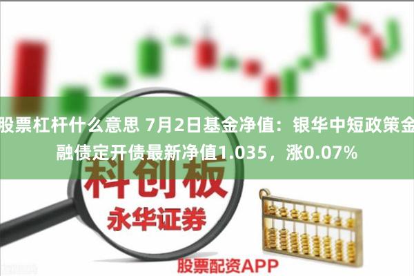 股票杠杆什么意思 7月2日基金净值：银华中短政策金融债定开债最新净值1.035，涨0.07%
