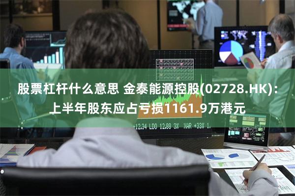 股票杠杆什么意思 金泰能源控股(02728.HK)：上半年股东应占亏损1161.9万港元