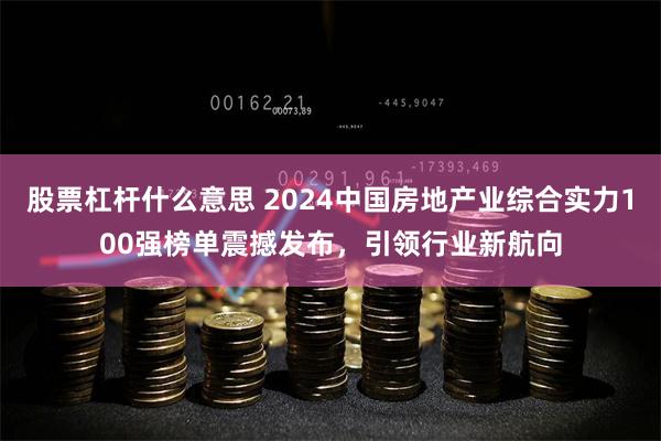 股票杠杆什么意思 2024中国房地产业综合实力100强榜单震撼发布，引领行业新航向