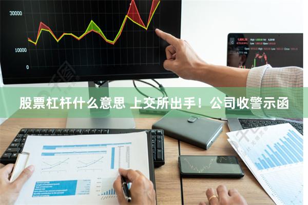 股票杠杆什么意思 上交所出手！公司收警示函