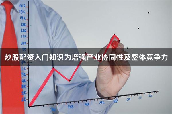 炒股配资入门知识为增强产业协同性及整体竞争力