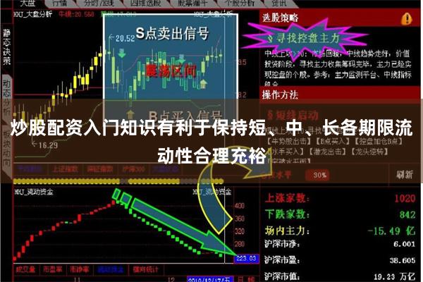 炒股配资入门知识有利于保持短、中、长各期限流动性合理充裕
