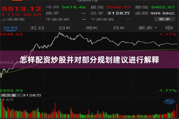 怎样配资炒股并对部分规划建议进行解释